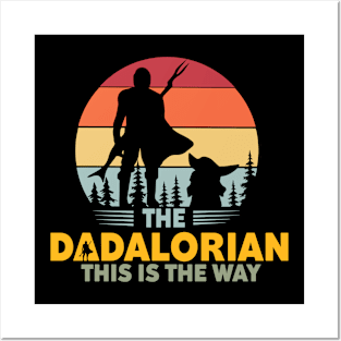 The Dadalorian, Fathers Day gift Posters and Art